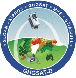 GHGSat-D Claire mission patch